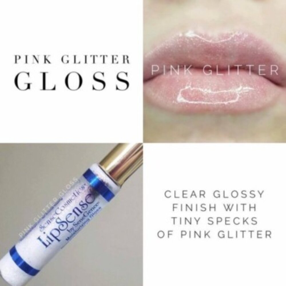SeneGence LipSense - Pink Glitter gloss